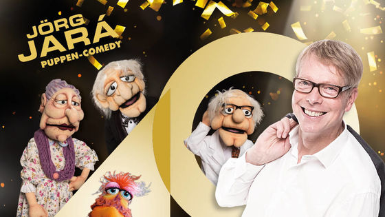 Plakat Jubiläumsshow 40 jahre jörg jara